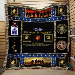 Infantry Regiment Quilt Blanket Dhc0910243Vt and Home Decor