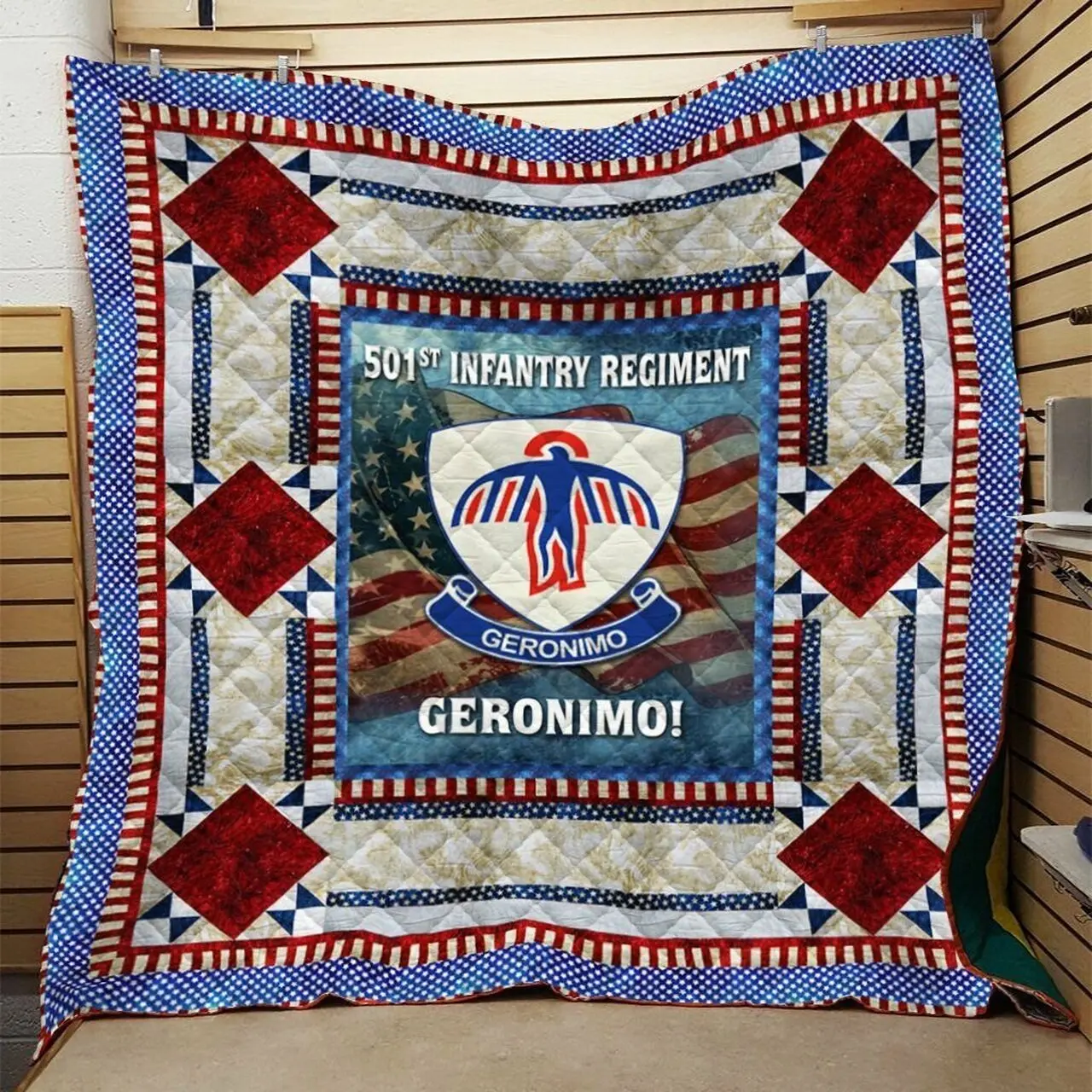 Infantry Regiment Quilt Blanket Dhc0910461Vt and Home Decor