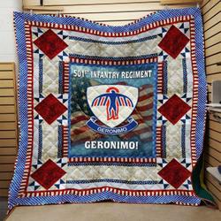 Infantry Regiment Quilt Blanket Dhc0910461Vt and Home Decor
