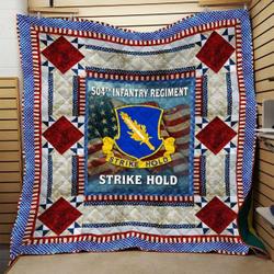 Infantry Regiment Quilt Blanket Dhc0910462Vt and Home Decor
