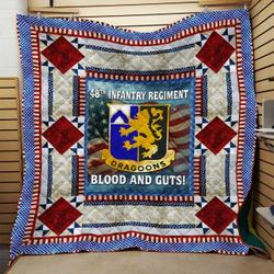 Infantry Regiment Quilt Blanket Dhc0910473Vt and Home Decor