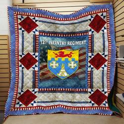 Infantry Regiment Quilt Blanket Dhc0910480Vt and Home Decor