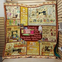 Ing Sewing Quilt Blanket and Home Decor