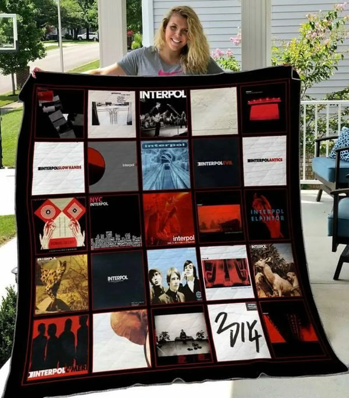 Interpol Quilt Blanket Hvt050610 Quilt and Home Decor