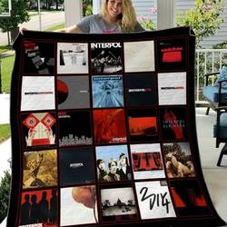 Interpol Quilt Blanket Hvt050610  Quilt and Home Decor
