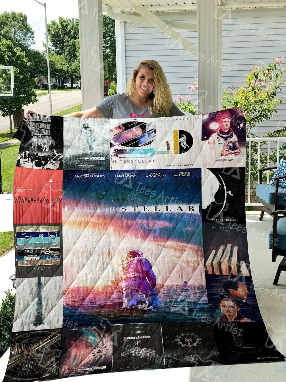 Interstellar Quilt Blanket 0430 and Home Decor