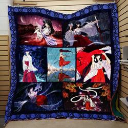Inuyasha Fight Quilt V1  Quilt and Home Decor