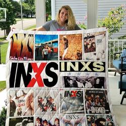 Inxs Quilt Blanket 02 and Home Decor