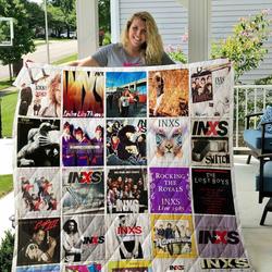 Inxs Quilt Blanket 03 and Home Decor
