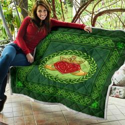 Irish Heart Quilt Blanket Dhc020120212Td and Home Decor