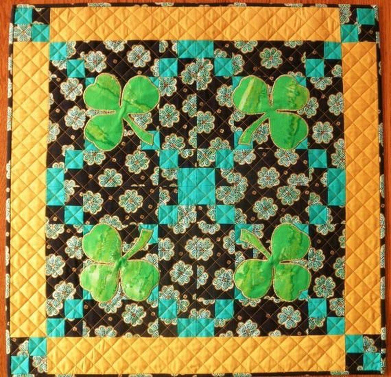 Irish Quilt Blanket Dhc310123Lt and Home Decor