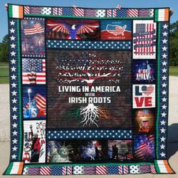 Irish Roots Quilt Blanket  Quilt and Home Decor