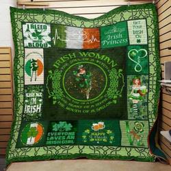 Irish St Patrick Day Cla1610496Q Quilt Blanket and Home Decor