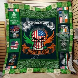 Irish St Patrick Day Quilt Blanket Dhc1402408Td and Home Decor
