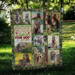 Irish Wolfhound Family Quilt Blanket Dhc09121997Dd and Home Decor