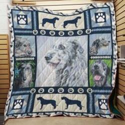Irish Wolfhound Quilt Blanket Lukfi2 Dhc0301936Dd and Home Decor