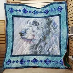 Irish Wolfhound Quilt Blanket Lukhqg Dhc0301692Dd and Home Decor
