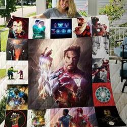 Iron Man Blanket Th1607 Quilt and Home Decor