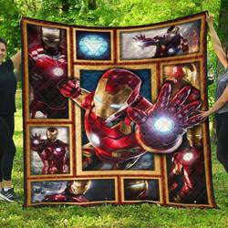 Iron Man  Premium Quilt  Quilt and Home Decor