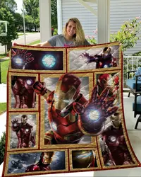 Iron Man Quilt and Home Decor