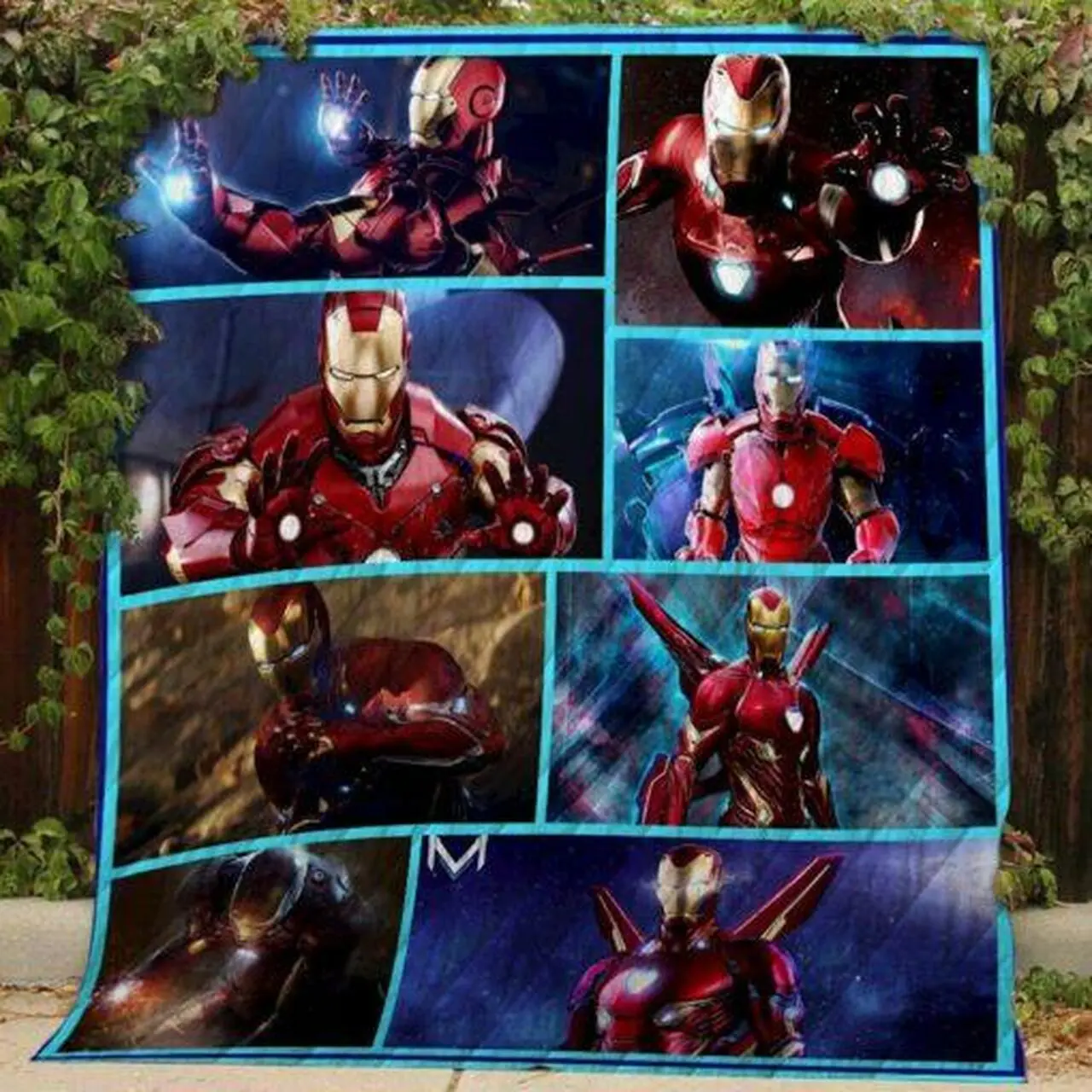 Iron Man V1 Quilt and Home Decor