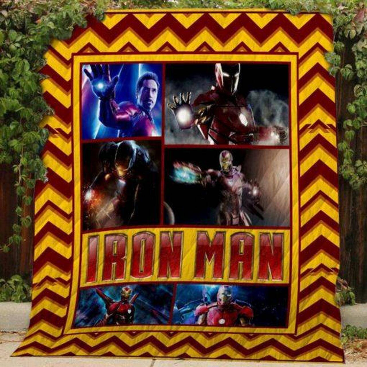 Iron Man V3 Quilt and Home Decor