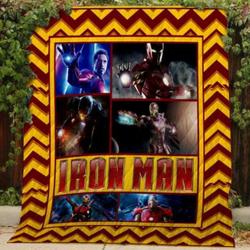 Iron Man V3 Quilt and Home Decor