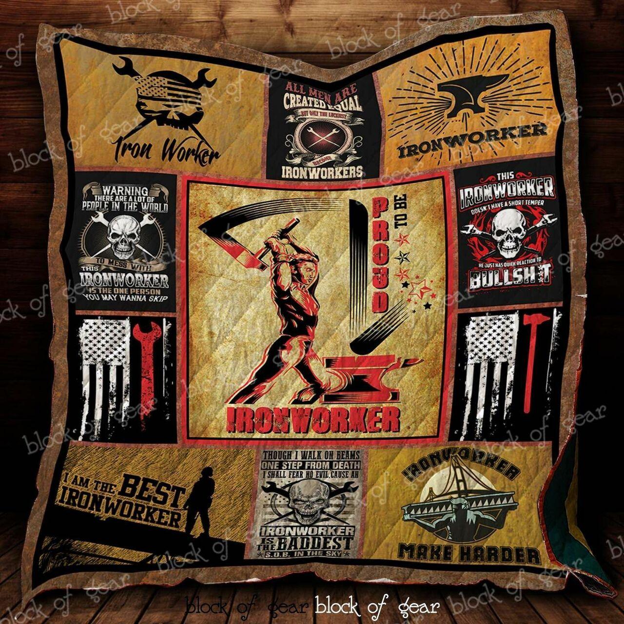 Ironworker Hur Quilt Bevrmh and Home Decor
