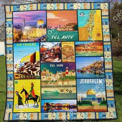 Israel Tu270643 Tbg Quilt Blanket and Home Decor