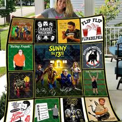 It Is Always Sunny In Philadelphia Quilt Blanket and Home Decor