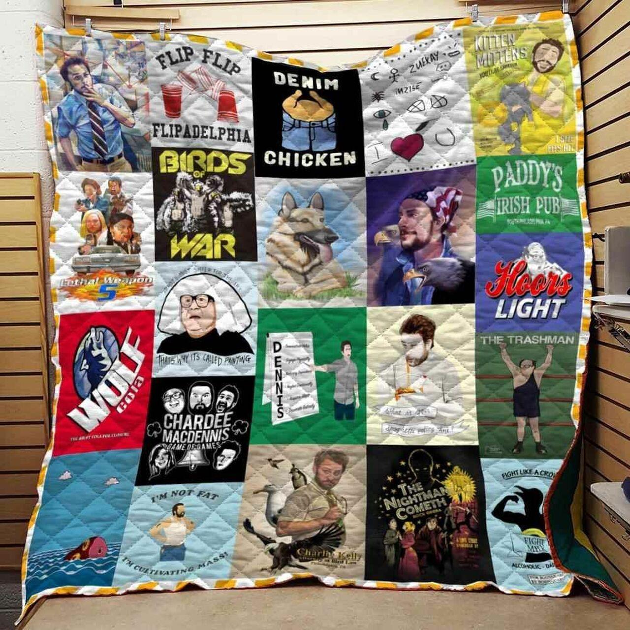 It S Always Sunny In Philadelphia Quotes Blanket Th10072019 Quilt and Home Decor