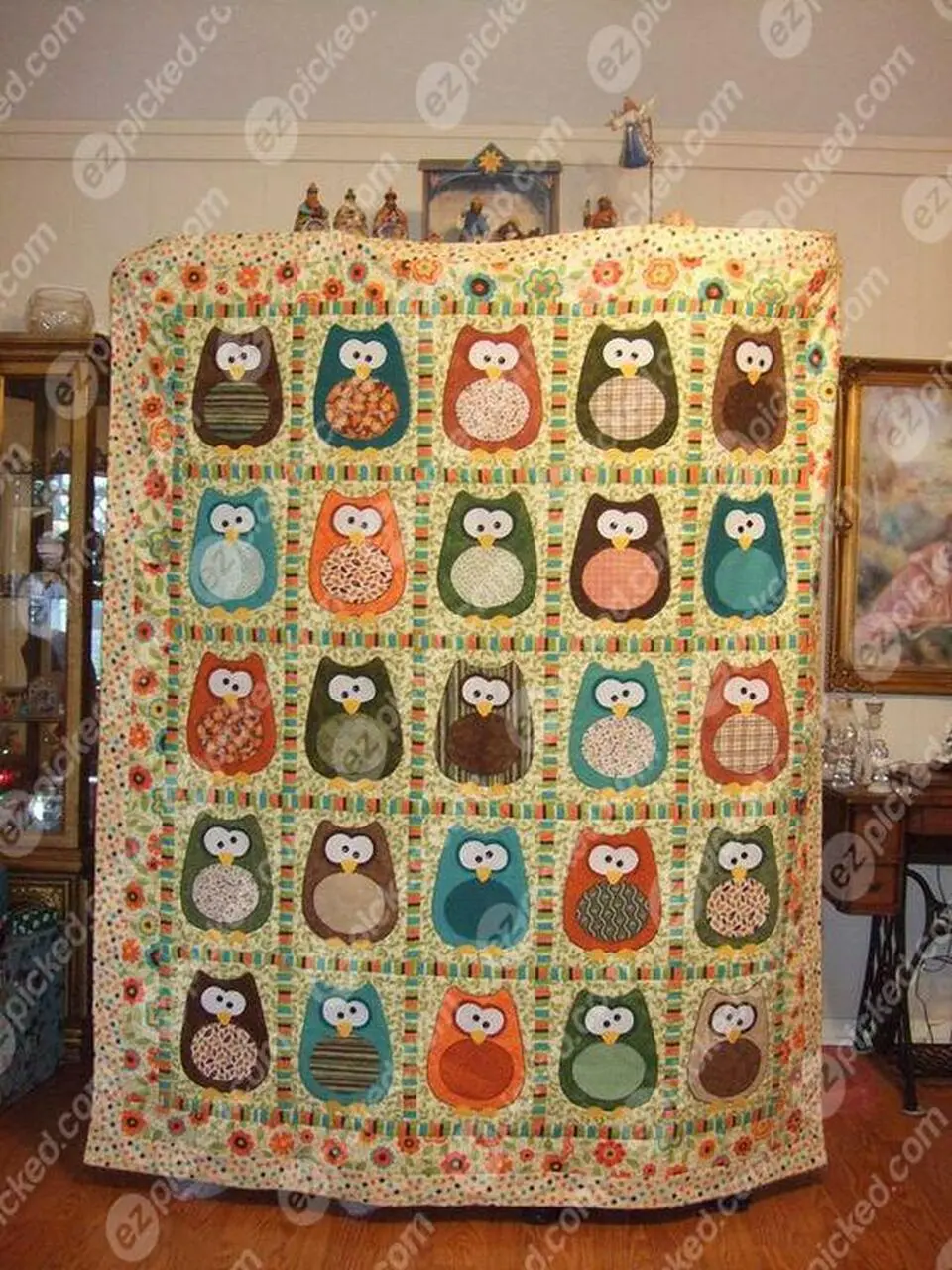 It S Owl Good Quilt Blanket Yct8 Quilt and Home Decor