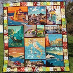 Italy Tu270644A Quilt Blanket and Home Decor