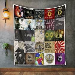 J Dilla Album Covers Quilt Blanket and Home Decor