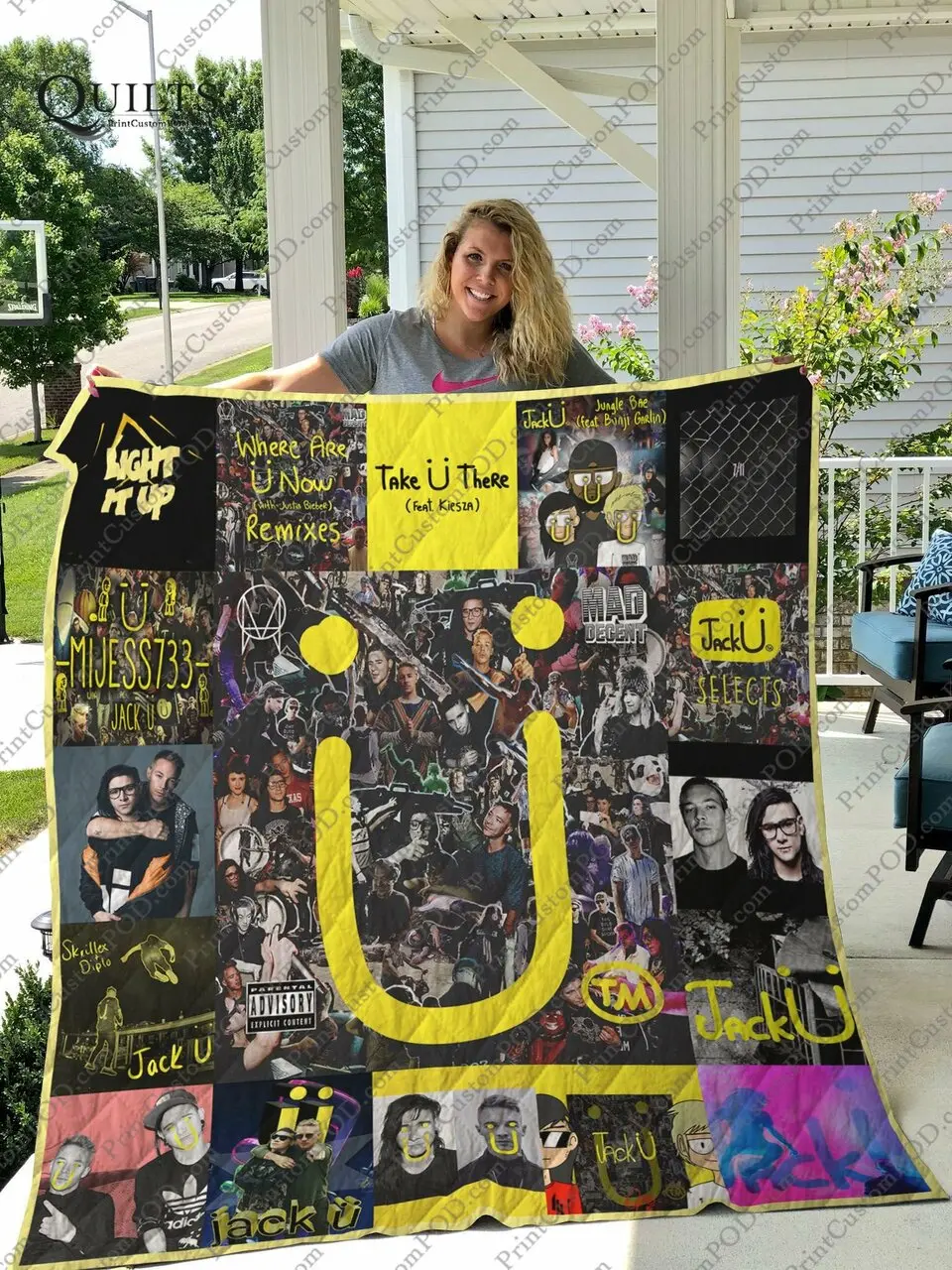Jack Albums Quilt Blanket For Fans Ver 17 and Home Decor