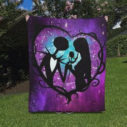 Jack And Sally Quilt 50 60 and Home Decor
