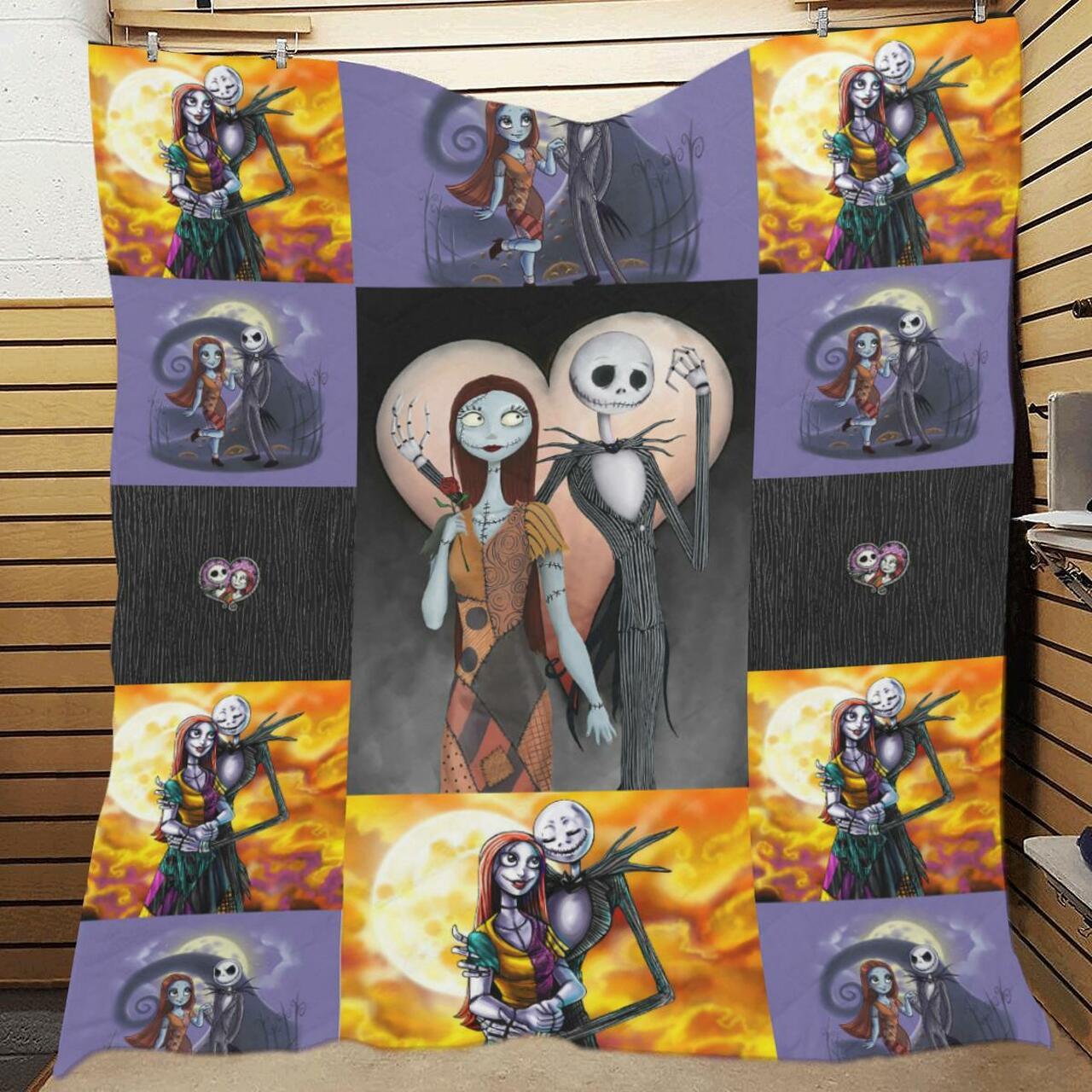 Jack And Sally Quilt Quilt and Home Decor