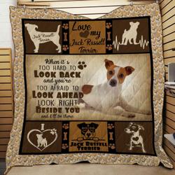 Jack Russell Blanket  Quilt and Home Decor