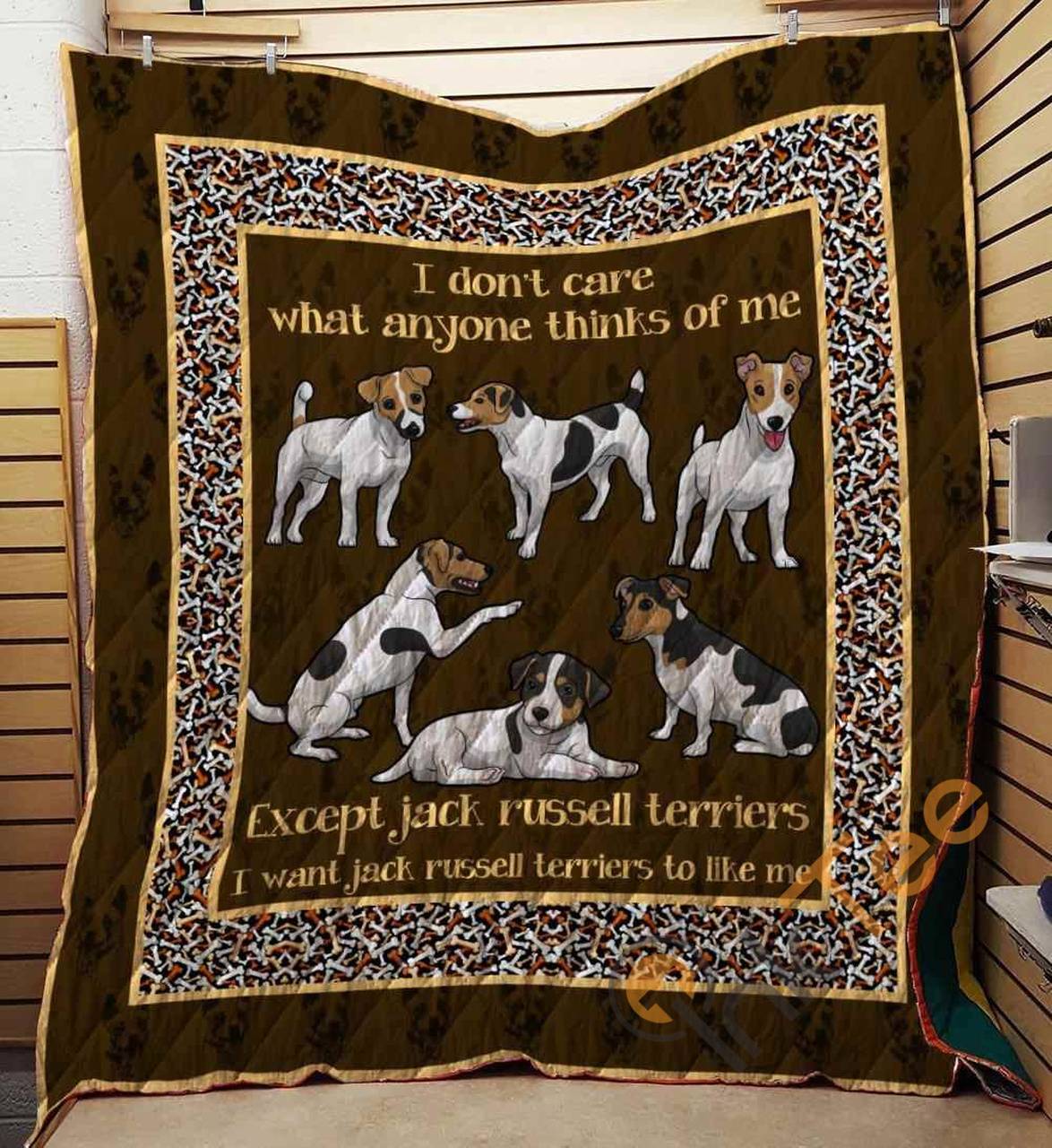 Jack Russell Terrier 09 Blanket TH10072019 Quilt and Home Decor