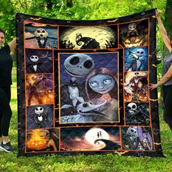 Jack Skellington Quilt 1  Quilt and Home Decor