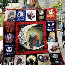 Jack Skellington Quilt Blanket M120640  Quilt and Home Decor