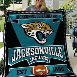 Jacksonville Jaguars Quilt Blanket 04 and Home Decor