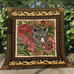 Jaguar Tt250711B Quilt Blanket and Home Decor
