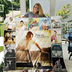 Jake Owen Quilt Blanket 0969 and Home Decor