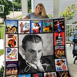 James Cagney Quilt Blanket 02 and Home Decor