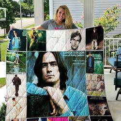James Taylor Quilt Blanket 0847 and Home Decor