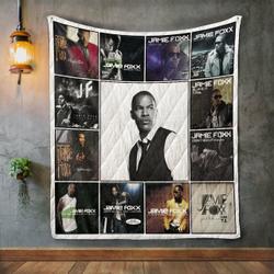 Jamie Foxx Album Covers Quilt Blanket and Home Decor