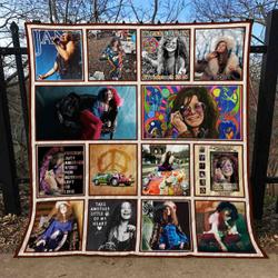 Janis Joplin  Quilt and Home Decor