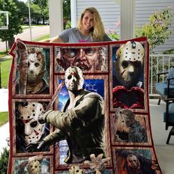 Jason Voorhees 3D H89  Quilt and Home Decor