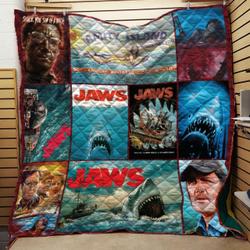 Jaws Collage Quilt  Quilt and Home Decor